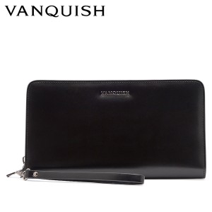 ヴァンキッシュ VANQUISH パスポートケース パスケース カードケース メンズ ラウンドファスナー VQM-41230