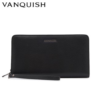 ヴァンキッシュ VANQUISH パスポートケース パスケース カードケース メンズ ラウンドファスナー VQM-41260