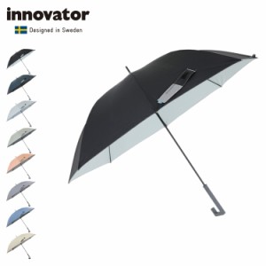 イノベーター innovator 傘 長傘 軽量 晴雨兼用 メンズ レディース 雨傘 雨具 65cm 無地 ワンタッチ IN-65AJP 母の日