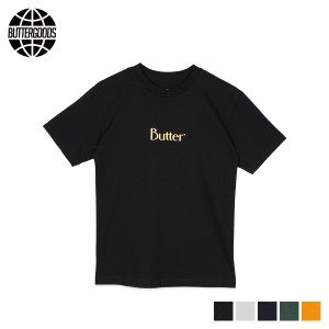 BUTTER GOODS バターグッズ Tシャツ 半袖 メンズ クルーネック CLASSIC LOGO TEE Q22033