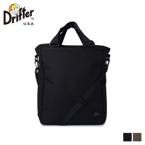 ドリフター Drifter バッグ トートバッグ ショルダー メンズ レディース UTILITY TOTE ブラック カーキ DFV0600 母の日