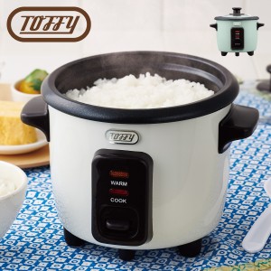 Toffy トフィー 炊飯器 ミニライスクッカー 0.5合 270ml 電気 保温 小型 コンパクト 一人前 二人前 K-RC1