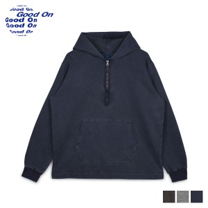 Good On グッドオン パーカー ハーフジップ プルオーバー メンズ レディース ROUGH1/2ZIP POHOOD GOBW1610