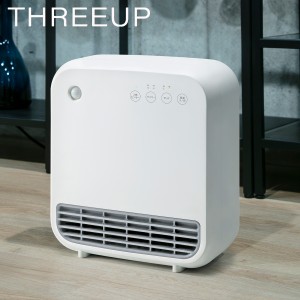 THREEUP スリーアップ ヒーター 電気ヒーター ストーブ セラミックヒーター 人感センサー 暖房器具 CH-T2038