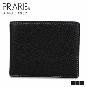 プレリー PRAIRIE 二つ折り財布 メンズ 本革 ニュー ピープル NEW PEOPLE ブラック ブラウン 黒 NP15290