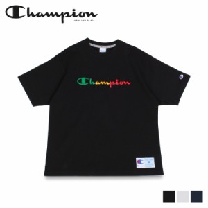 チャンピオン Champion Tシャツ 半袖 メンズ レディース SHORT SLEEVE T-SHIRT ブラック ホワイト ネイビー 黒 白 C3-T323