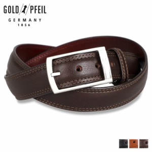 ゴールドファイル GOLD PFEIL ベルト メンズ 本革 LEATHER BELT GB52310