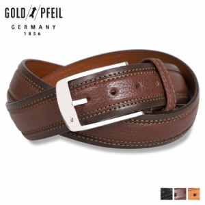 ゴールドファイル GOLD PFEIL ベルト メンズ 本革 LEATHER BELT GB53610