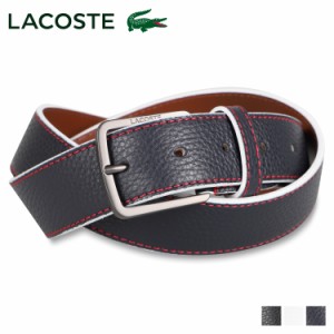 ラコステ LACOSTE ベルト メンズ BELT ブラック ホワイト ネイビー 黒 白 LB88880