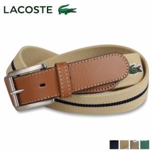 ラコステ LACOSTE ベルト メンズ BELT ネイビー ベージュ カーキ グリーン LB96470