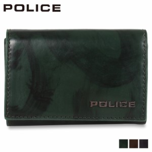 ポリス POLICE キーケース メンズ 6連 小銭入れ付き 本革 SPAZZOLA KEY CASE PA-70500