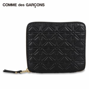 コムデギャルソン COMME des GARCONS 二つ折り財布 メンズ レディース ラウンドファスナー 本革 SA210E