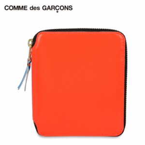 コムデギャルソン COMME des GARCONS 財布 二つ折り メンズ レディース ラウンドファスナー 本革 SA2100SF
