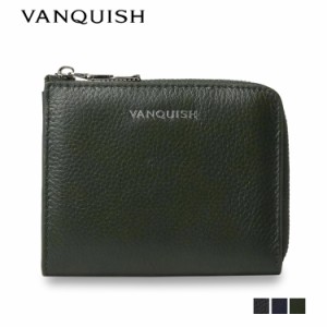 ヴァンキッシュ VANQUISH ミニ財布 小銭入れ コインケース メンズ 本革 L字ファスナー MINI WALLET 43530