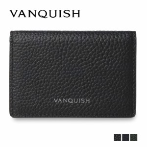 ヴァンキッシュ VANQUISH 名刺入れ 定期入れ カードケース メンズ 本革 CARD CASE 43550