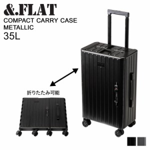 アンドフラット &FLAT キャリーケース スーツケース キャリーバッグ メンズ レディース 35L FL14-4-00001