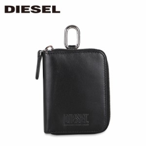 ディーゼル DIESEL キーケース メンズ ラウンドファスナー 6連 CLE WALLET ブラック 黒 X08099PR818