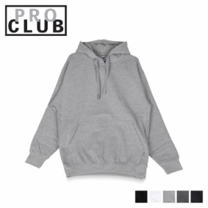 PRO CLUB プロクラブ パーカー メンズ レディース PULLOVER HOODIE ブラック ホワイト グレー ネイビー 黒 白 142