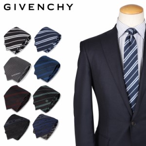 ジバンシィ GIVENCHY ネクタイ メンズ シルク ブランド 結婚式TIE ブラック グレー ネイビー 黒 210902-03