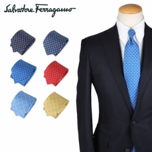 サルヴァトーレ フェラガモ Salvatore Ferragamo ネクタイ メンズ シルク ブランド 結婚式 TIE