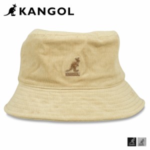 カンゴール KANGOL 帽子 バケットハット メンズ レディース CORD BUCKET ブラック ベージュ 黒 107-169012