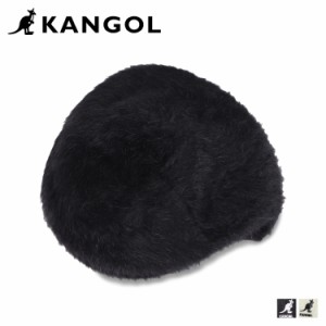 カンゴール KANGOL ハンチング 帽子 ベレー帽 メンズ レディース ファー FURGORA 504 ブラック アイボリー 黒 108-169202