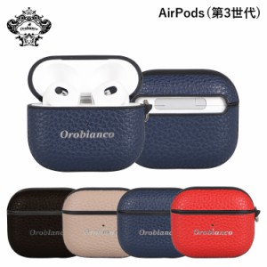 オロビアンコ Orobianco エアーポッズプロ AirPodsケース カバー メンズ PU LEATHER AIRPODS CASE