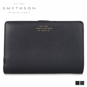 スマイソン SMYTHSON 財布 小銭入れ パナマ コンチネンタル パース レディース 本革 PANAMA CONTINENTAL PRS ブラック ネイビー 黒