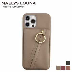 マエリスルーナ MAELYS LOUNA iPhone12 12 Pro ケース スマホケース 携帯 アイフォン クラッチ リング レディース