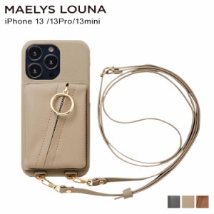 マエリスルーナ MAELYS LOUNA iPhone13 ケース 13 mini 13 Pro スマホケース 携帯 アイフォン レディース ショルダー クラッチ リング