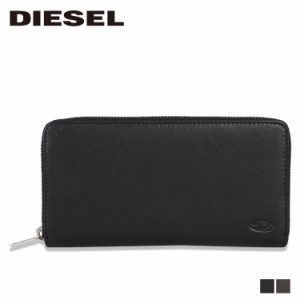 ディーゼル DIESEL 財布 長財布 メンズ レディース ラウンドファスナー 本革 HISSU 24 ZIP WALLET X08423-P0685