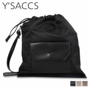 イザック YSACCS ショルダーバッグ レディース 小さめ DRAWSTRING MINI SHOULDER ブラック グレージュ カーキ 黒 20-016-01 母の日