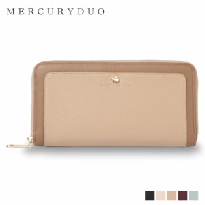 マーキュリーデュオ MERCURYDUO 財布 長財布 レディース ラウンドファスナー KAKOMI DESIGN LONG WALLET MER-90010W