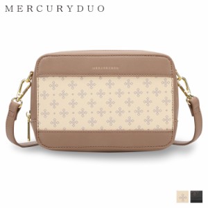 マーキュリーデュオ MERCURYDUO ショルダーバッグ レディース 斜めがけ 小さめ MONOGRAM BOX SHOULDER BAG MER-90050B