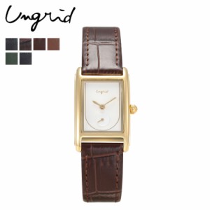 アングリッド Ungrid 腕時計 レディース SIGNATURE SQUARE LEATHER WATCH UNG-21710T