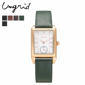 アングリッド Ungrid 腕時計 レディース BASIC SQUARE LEATHER WATCH UNG-21740T