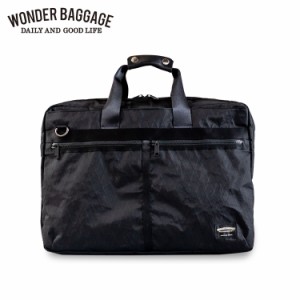 ワンダーバゲージ WONDER BAGGAGE ブリーフケース リュック ビジネスバッグ L字ファスナー 防水 軽量 WB-XP-003