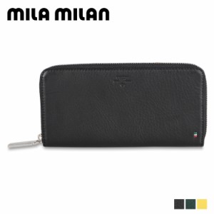 mila milan ミラ・ミラン 財布 長財布 ピスタ メンズ レディース ラウンドファスナー 本革 PISTA 254625