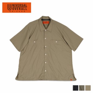 ユニバーサルオーバーオール UNIVERSAL OVERALL シャツ 半袖 パッカブルシャツ メンズ PACKABLE SHIRT U2223101