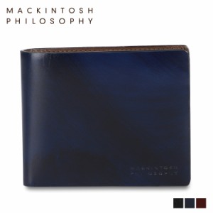 マッキントッシュ フィロソフィー MACKINTOSH PHILOSOPHY ローワン 財布 二つ折り メンズ 本革 5120122