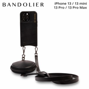 BANDOLIER バンドリヤー iPhone 13 mini 13 13Pro iPhone 13 Pro Max ケース スマホケース 携帯 ショルダー アイフォン ブラック 10CHR