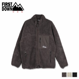 FIRST DOWN ファーストダウン ボア ジャケット メンズ レディース ブルゾン フリース BOA FLEECE JACKET F342555C