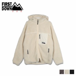 FIRST DOWN ファーストダウン ボア パーカー メンズ レディース フーディー フリース BOA HOODIE JACKET F342557C