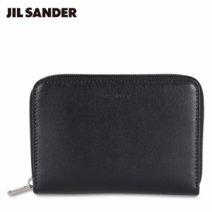 ジルサンダー JIL SANDER 財布 二つ折り財布 ポケット メンズ レディース 本革 ラウンドファスナー J25UI0003 P4966