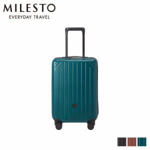 MILESTO ミレスト キャリーバッグ メンズ レディース キャビンサイズ サイドストッパー付 CARRY BAG MLS865 母の日