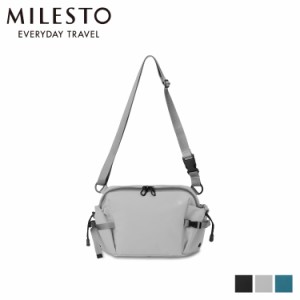 MILESTO ミレスト ショルダーバッグ ボディバッグ メンズ レディース 2WAY SHOULDER BAG MLS872 母の日