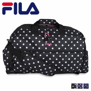 FILA フィラ ボストンバッグ ショルダーバッグ レディース 大容量 BOSTON BAG ブラック ネイビー 黒 7398