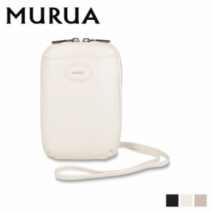 MURUA ムルーア ショルダーバッグ スリムポシェット レディース 斜めがけ 小さめSLIM POCHETTE MR-B1123