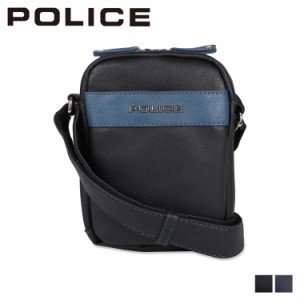 ポリス POLICE ショルダーバッグ メンズ MINI SHOULDER BAG ブラック ネイビー 黒 PA-66002