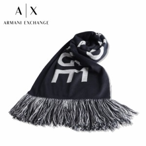 アルマーニエクスチェンジ ARMANI EXCHANGE マフラー ストール メンズ レディース ビッグロゴ MUFFLER STOLE 6GZ42Q ZMS1Z 1510